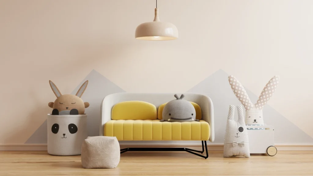 Wandgestaltung im Kinderzimmer: Farben, robuste Oberflächen und kreative Ideen